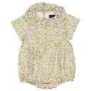 Barboteuse DUPLEIX - fleurs coton GOTS