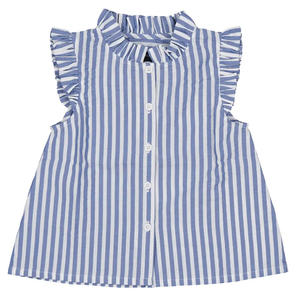 Blouse MEZIERES -rayures bleues