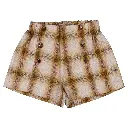 Short SEVRES -  tartan miel