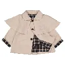 Veste SHERLOCK- beige cape amovible