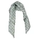 foulard VENDÔME- carreaux vert sauge