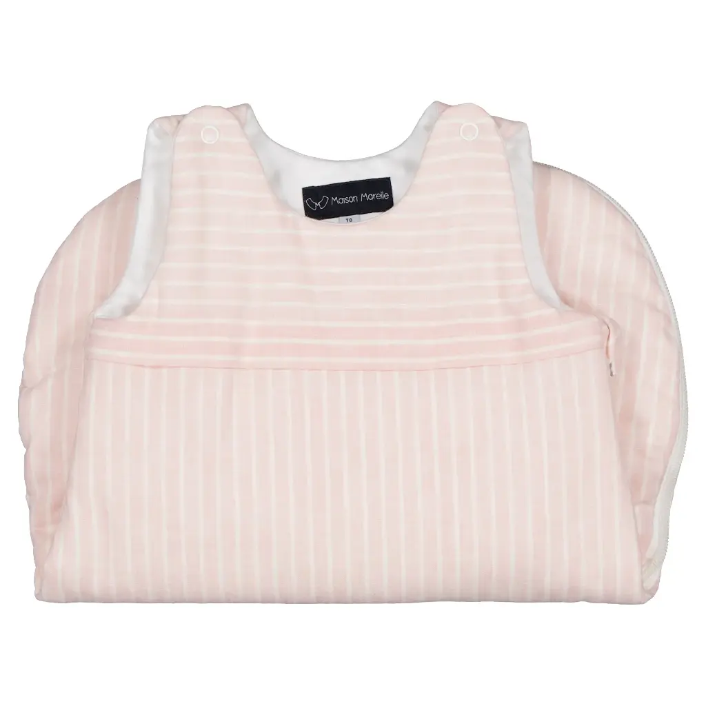 Gigoteuse TRANSAT- rayures roses