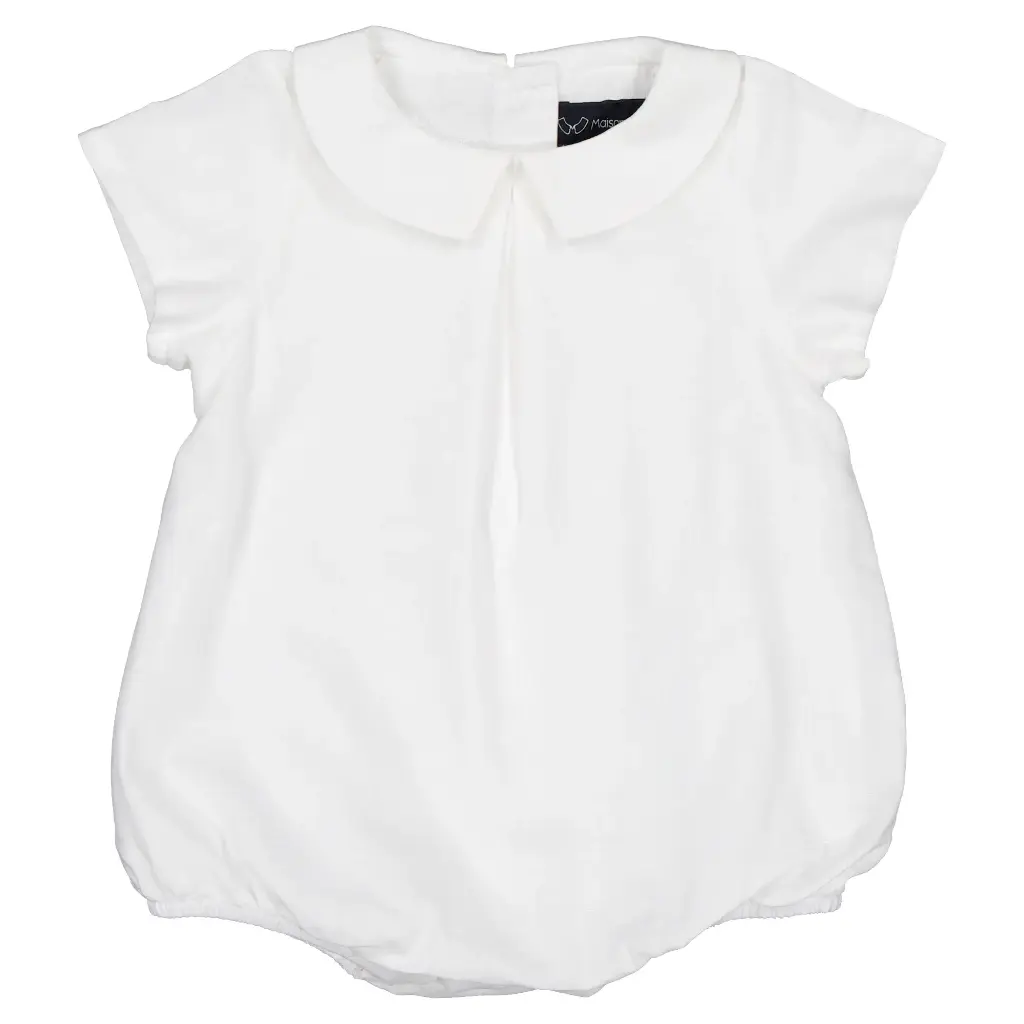 Barboteuse BATIGNOLLES- blanc