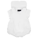 Barboteuse BASILIQUE - lin blanc