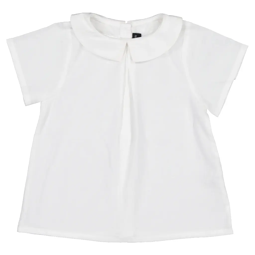 Blouse COURCELLES lin blanc
