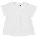 Blouse COURCELLES lin blanc