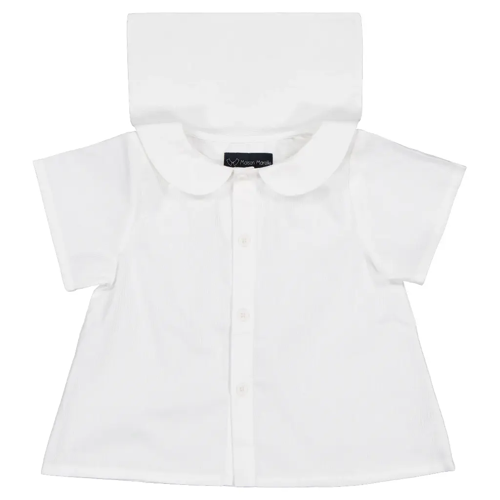 Blouse MONCEAU- blanc