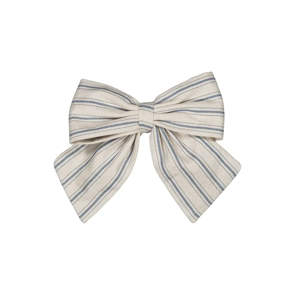 Barette HALLES - rayures bleues