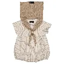 Barboteuse CAMBON - rayures sable