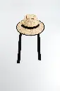 chapeau GERMAIN-  ruban noir