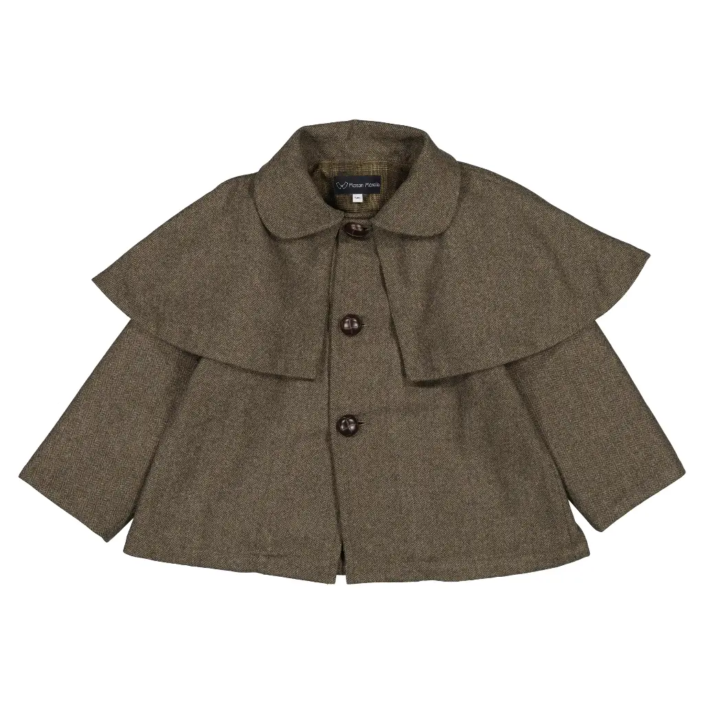 Veste SHERLOCK- chevrons Gris vert