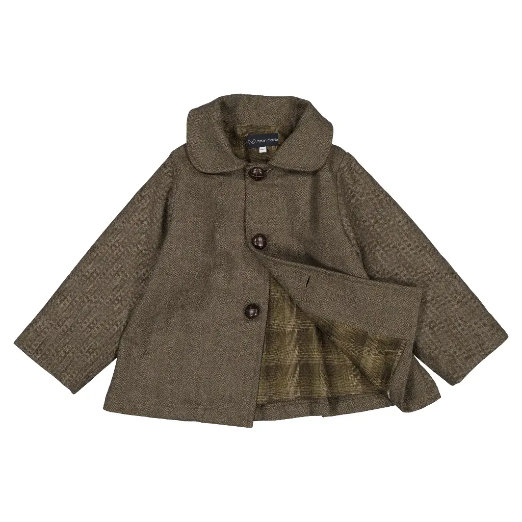 Veste VERNEUIL- chevrons Gris vert