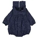 Barboteuse BOURBON- bleue encre