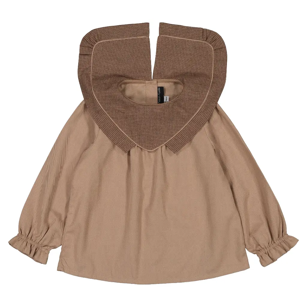 Blouse MARELLE- marron glacé