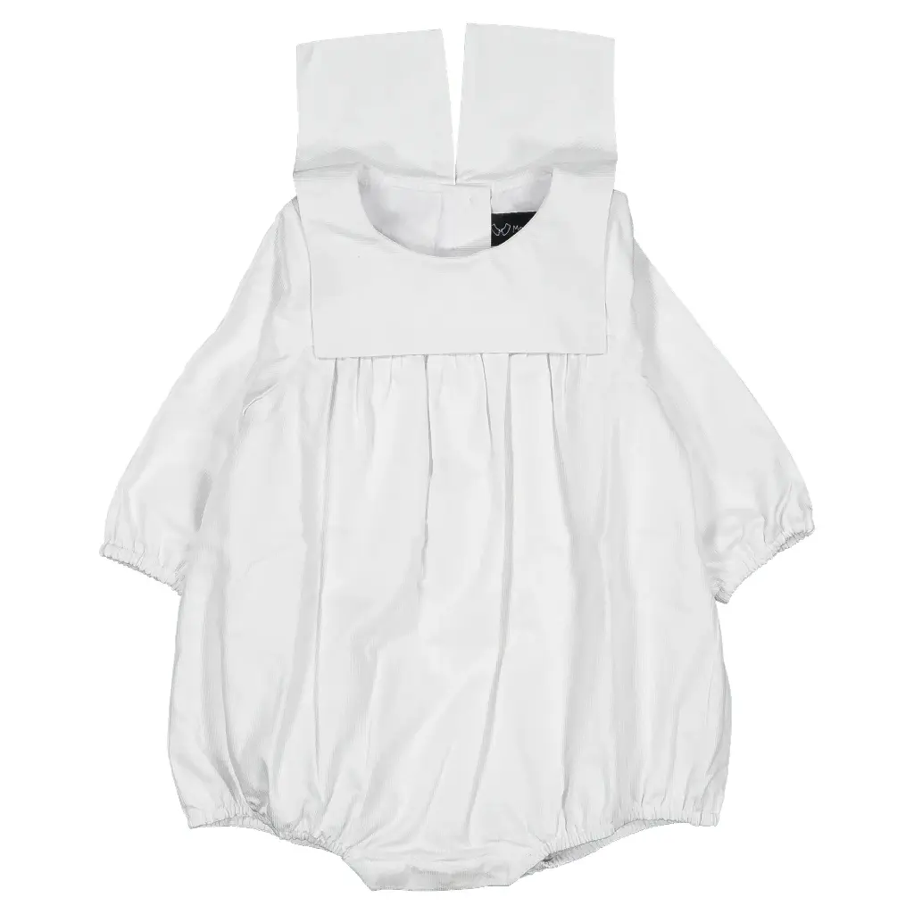 Barboteuse BOURBON- ML blanc