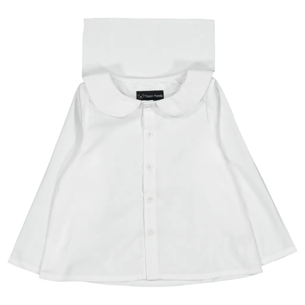 Blouse MONCEAU- ML blanc