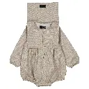 Barboteuse ALMA - flanelle beige