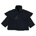 Manteau DARCY- lainage bleu