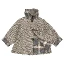 Manteau VERNEUIL- chevrons taupe