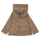 Blouse MONCEAU- carreaux marron