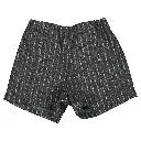 Short SEVRES - laine rayé gris