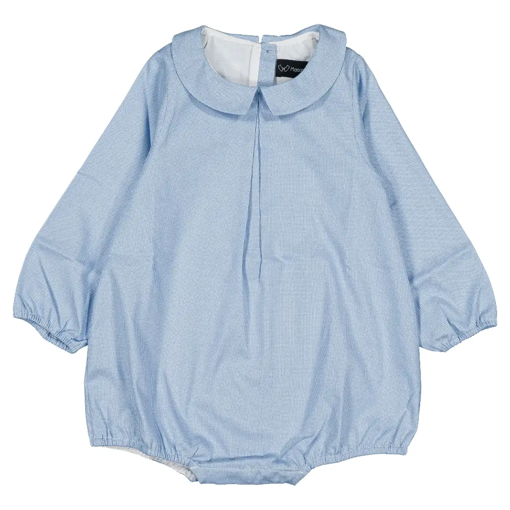 Barboteuse BATIGNOLLES - sky pied-de-poule