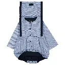 Barboteuse ALMA - bleu medium