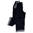 Pantalon LEBON-  bleu velours