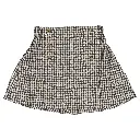 Jupe VESINET - vichy gris beige