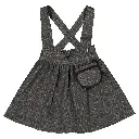 Jupe TOURNON - chevrons gris