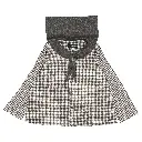 Blouse MONGE- velours bleu