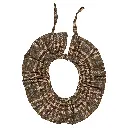 col DAUPHINE - tartan marron