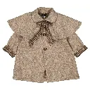 Manteau long DARCY- lainage nougat