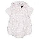 Barboteuse DUPLEIX - vichy rose