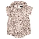 Barboteuse DUPLEIX - fleurs roses