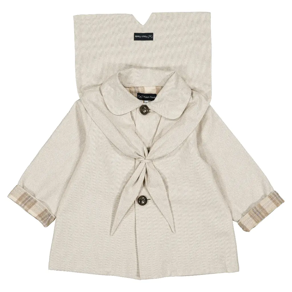 Manteau VOLTAIRE- sable