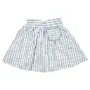 Jupe TOURNON -rayures bleues