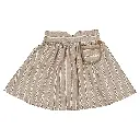 Jupe TOURNON -rayures beige