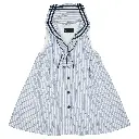 Robe LUCO - rayures bleues