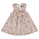 Robe ELYSÉE - fleures roses