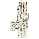 Pantalon LEBON-  maxi rayé vert