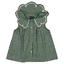 Blouse BAUME- vert empire