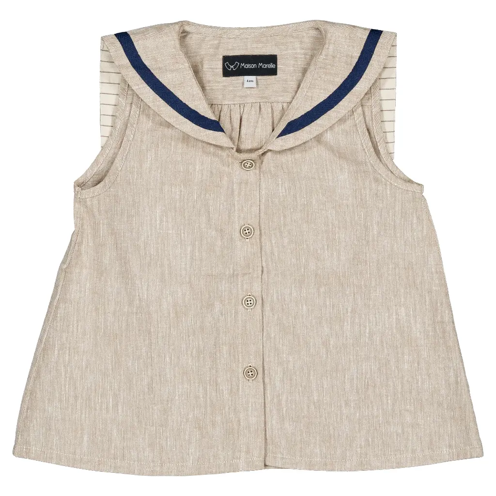 Blouse CLOYSEE - taupe