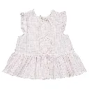 Blouse VOSGES- vichy rose