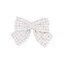 Barrette HALLES - vichy rose