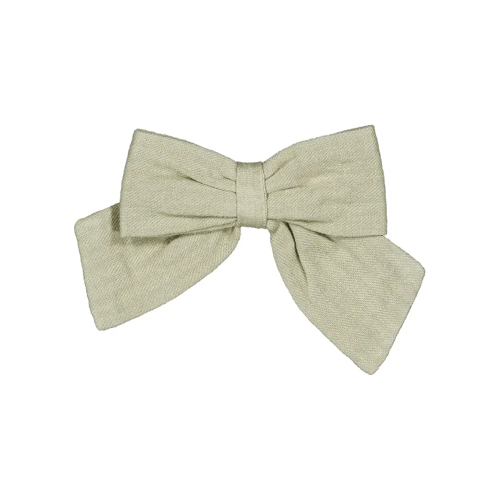 Barrette HALLES - vert pistache