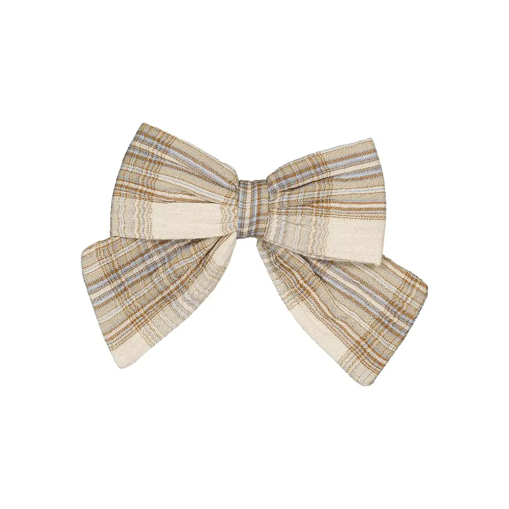 Barrette HALLES - tartan multicolore