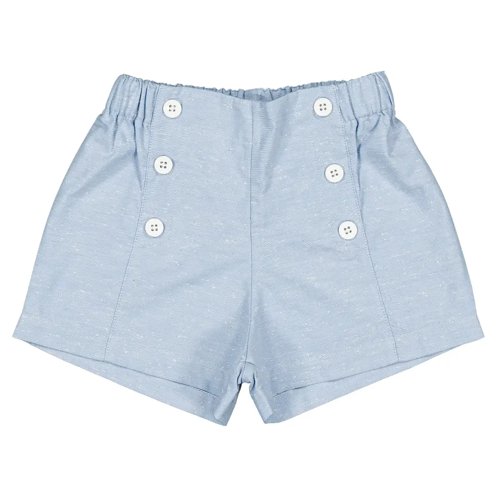 Short SEVRES -  bleu