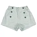 Short SEVRES - vert menthe lin