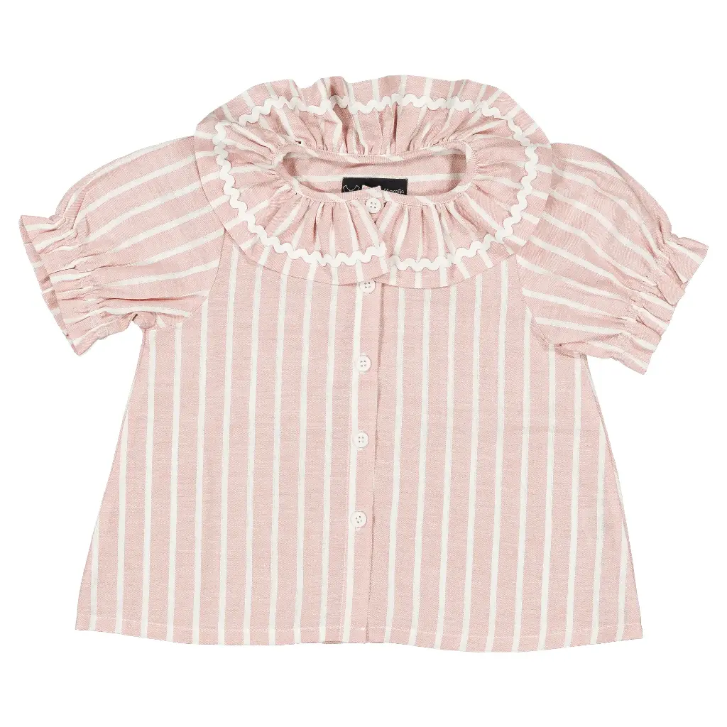 Blouse MAESTRIA- rayé rose